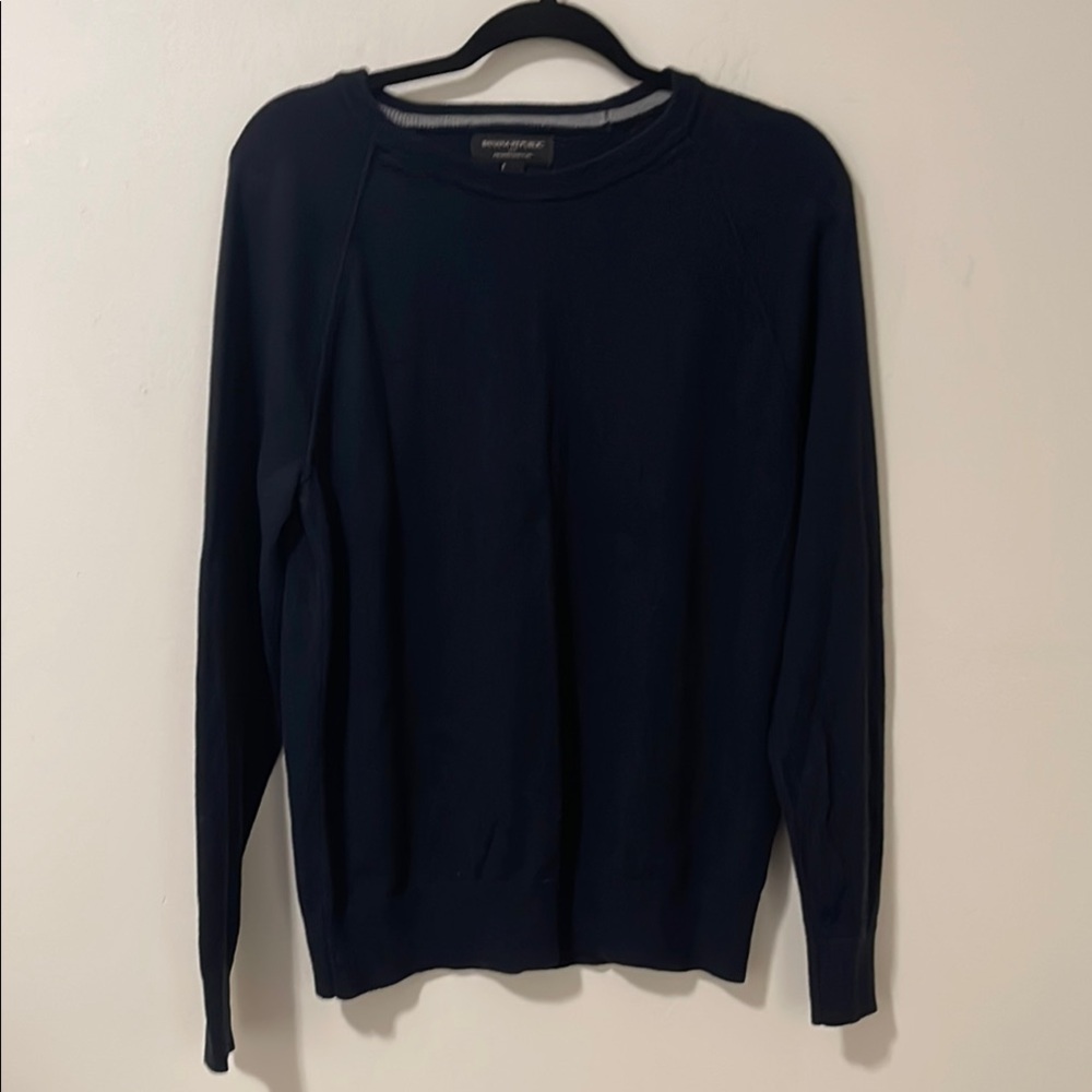 ☀️Sale☀️ Banana Republic men's navy crew neck sweater size medium